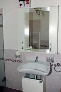 Kúpeľňa v ubytovaní Arany Szőlő Wellness Apartmanház