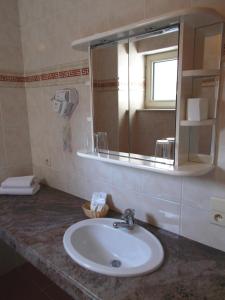 Koupelna v ubytování Hotel Manitoba