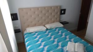 Postel nebo postele na pokoji v ubytování Casita Coqueta Free Parking