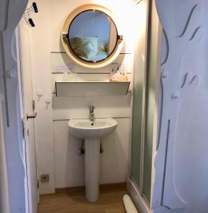 Ett badrum på Linden-Jachthoorn