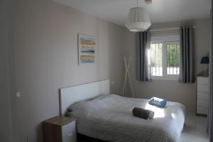 Ένα ή περισσότερα κρεβάτια σε δωμάτιο στο Casa lucía +43 φωτογραφίες