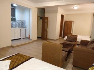 Posezení v ubytování Mekelle Hotel
