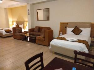 Posezení v ubytování Mekelle Hotel