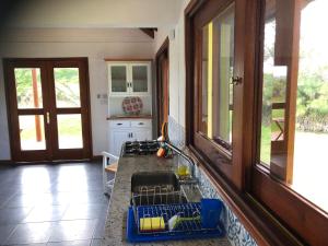 Köök või kööginurk majutusasutuses La Ranita Negra