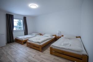Postel nebo postele na pokoji v ubytování Apartment Šarka