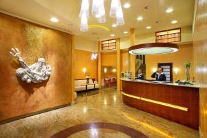 Vstupní hala nebo recepce v ubytování Adria Hotel Prague