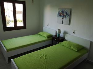 Postel nebo postele na pokoji v ubytování Casa Nova Adele + Pelletsoffen