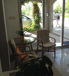 Zahrada ubytování Apartments Leut