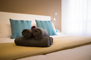 Posteľ alebo postele v izbe v ubytovaní Holidays2Malaga Malagueta Studio