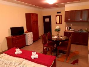 Kuchyň nebo kuchyňský kout v ubytování Guest House Villa Lord