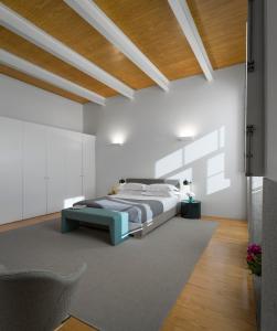 Llit o llits en una habitació de Flattered to be in Porto
