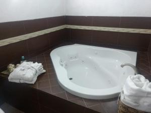 Koupelna v ubytování HOTEL JD TEPOZTLÁN + 37 fotografií