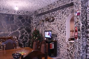 TV a/nebo společenská místnost v ubytování Inga Jafaridze Guesthouse Pele