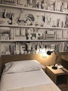 Postel nebo postele na pokoji v ubytování Albergo Tre Pozzi