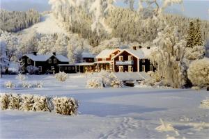 Järvsöbaden in de winter