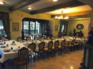 Restaurace v ubytování Willa Na Wzgórzu Wandy
