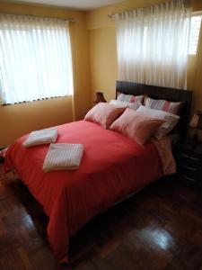 Postel nebo postele na pokoji v ubytování Apartamento Exclusivo VIP