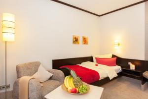 Postel nebo postele na pokoji v ubytování Flair Hotel Werbetal