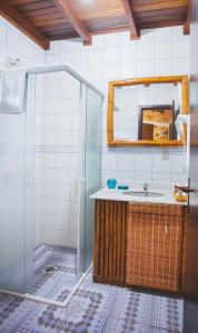 Vonios kambarys apgyvendinimo įstaigoje Pousada do Véio