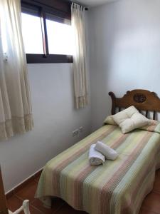 Cama o camas de una habitación en Cortijo Clemente