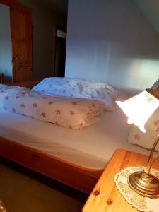 Postel nebo postele na pokoji v ubytování Hotel & Restaurant Gulfhof