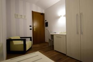 Kuchyň nebo kuchyňský kout v ubytování Albergo Ristorante Orazio