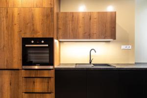 Η κουζίνα ή μικρή κουζίνα στο Newly renovated, Full Equipped and Quiet Apartment