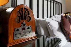 Postel nebo postele na pokoji v ubytování Hotel Congress