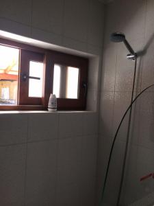 Koupelna v ubytování Quinta El Rosal