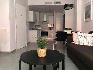 Kuchnia lub aneks kuchenny w obiekcie Málaga Apartamentos - Jinetes, 10