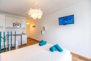 Postel nebo postele na pokoji v ubytování Vivienda Vacacional Paradise
