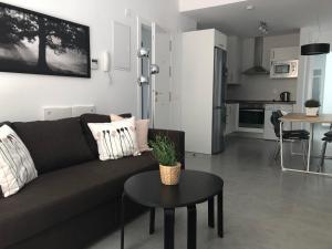 Kuchnia lub aneks kuchenny w obiekcie Málaga Apartamentos - Jinetes, 10