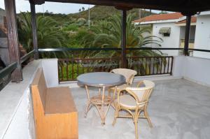 Balkón nebo terasa v ubytování Hotel Rigakis