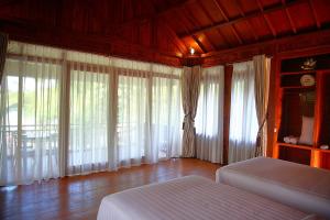 Voodi või voodid majutusasutuse Leebong Island Resort toas