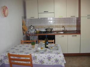 Kuchyň nebo kuchyňský kout v ubytování Agriturismo La Barca In Secca