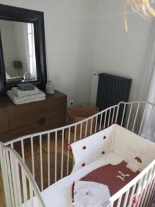 L'adresse à Besançon客房内的一张或多张床位