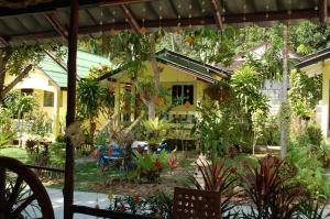 Zahrada ubytování Anawin Bungalows