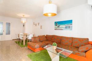 Posezení v ubytování Sweethome El Palo