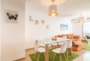 Posezení v ubytování Sweethome El Palo