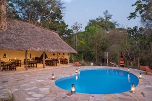 Swimmingpoolen hos eller tæt på Selous River Camp