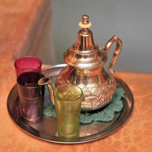 Nápoje v ubytování Riad Villa El Arsa
