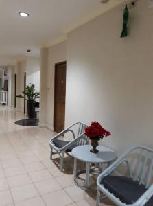 Posezení v ubytování VL Garden Suites