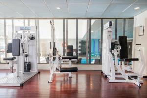 Fitness centrum a/nebo fitness zařízení v ubytování Hotel Piolets Soldeu Centre