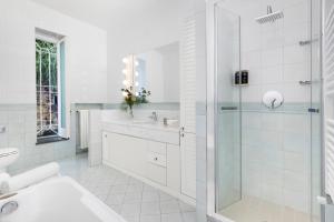 Koupelna v ubytování Villa Oriana Relais