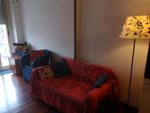 A seating area at Checchi House