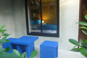 Letto o letti in una camera di The Curve Residence