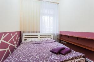 Postel nebo postele na pokoji v ubytování Mini-hotel in the heart of Kiev