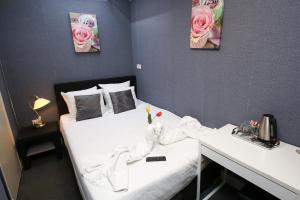 Postel nebo postele na pokoji v ubytování Hotel Flipper Amsterdam