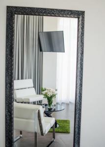 Istumisnurk majutusasutuses Max Luxury Suite - Servizio Spiaggia Inclusa
