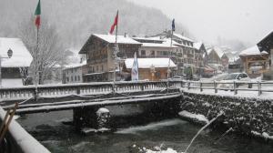 Hôtel Le Mont Jorat v zimě